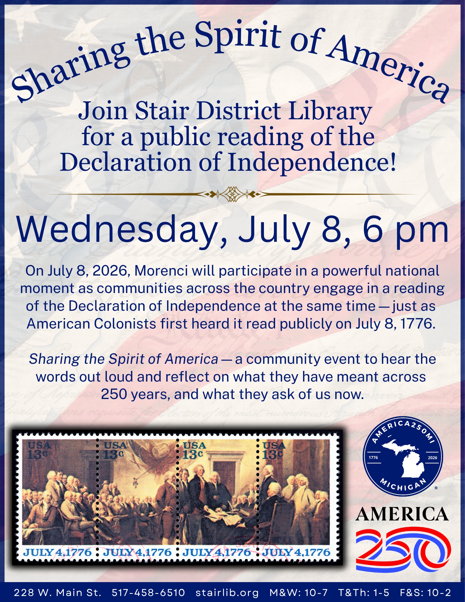 Stair District Library, Michigan